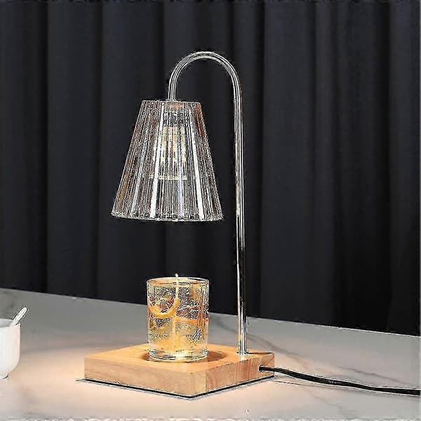 Aromaterapi Smeltevoks Lampe Dimbar Nattlys Bordlys Lysestakevarmer Lampe