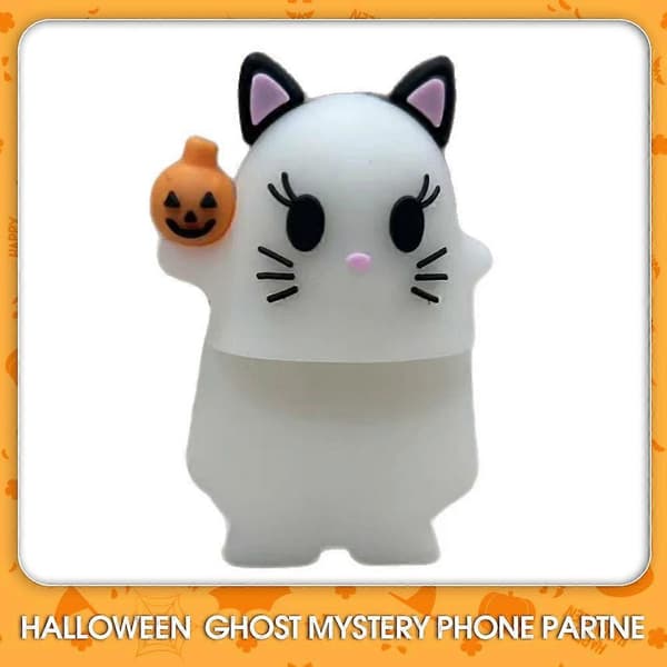Ghostees Mystery Phone Buddy - Ghost Blind Box til Mobiltelefon Little bow