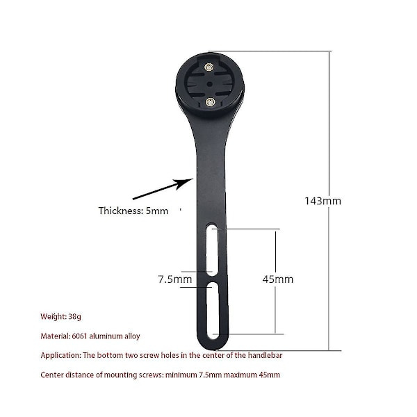 Integreret kodeholder, kompatibel med Universal Base iGPS Blackbird Walker