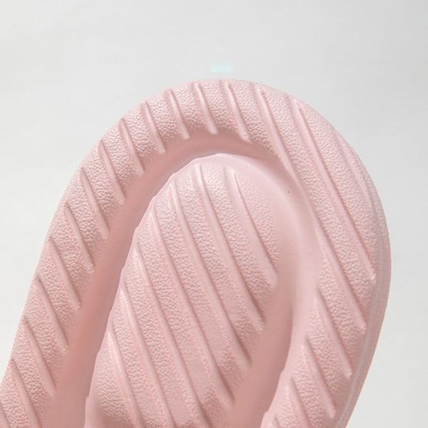 Kvinna Tjock sula Eva Tofflor Sommar Inomhus Kvinnor Tofflor Present till jul Födelsedag nyår Pink 42 to 43