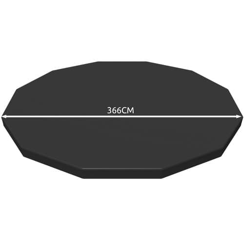 Poolskydd / Poolöverdrag / Överdrag - Skydd till Pool - 366cm