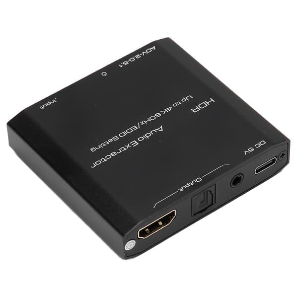 HDR HDMI Lydudtrækker 4K 60Hz EDID Konverter HDCP Digital DTS 5.1 PCM