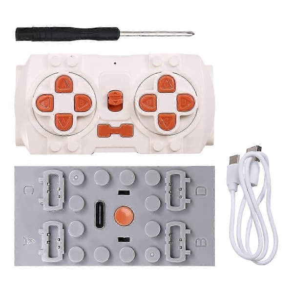 2.4G Bluetooth Litiumbatteri Strömpaket APP-modul DIY Byggstenar Fjärrkontrollsats Leksaker [jkw]