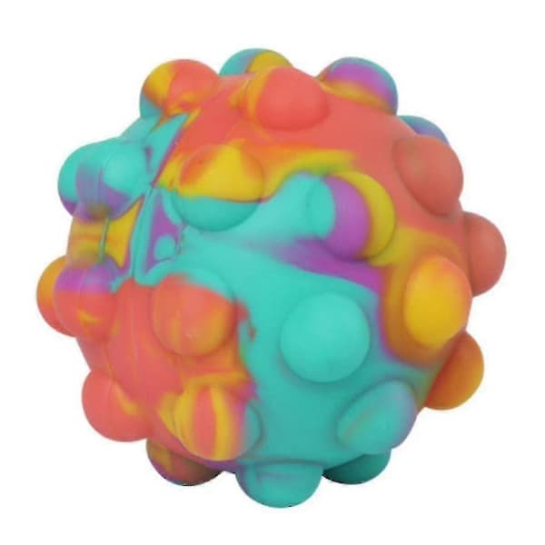 Dekompression Vir-us Boll Popit Fidget Leksaker Klämleksak Stresslindring Present Barn 26s