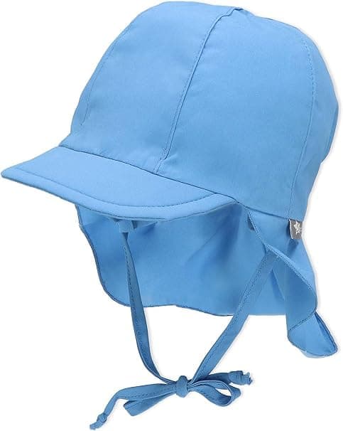 Blå - 1 del med maske, snor og lue, hodeomkrets 44-48cm