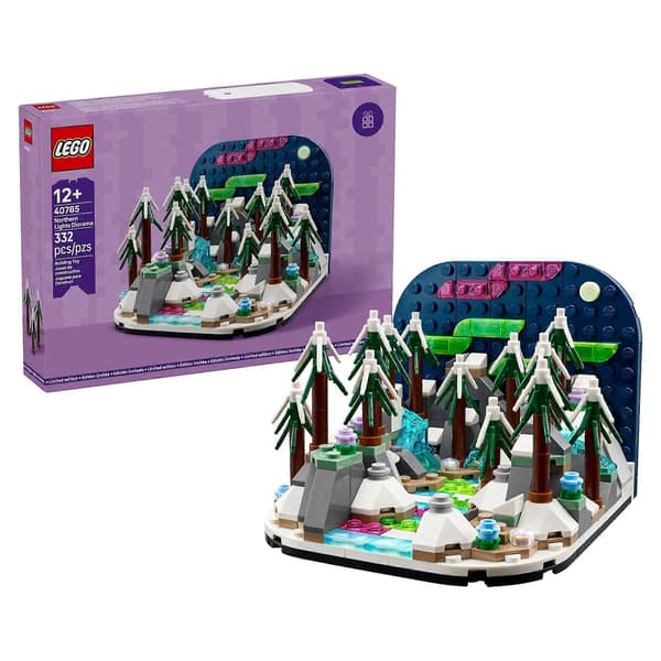 LEGO Iconic Revontulet Diorama Kampanjasetti 40785