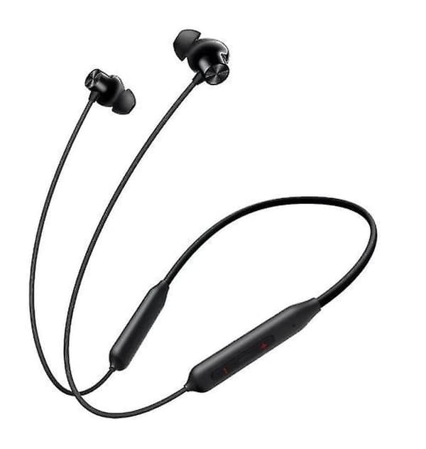 OnePlus Z2 Neck Bluetooth-hovedtelefoner Sort Tilgængelig til iPhone og Android