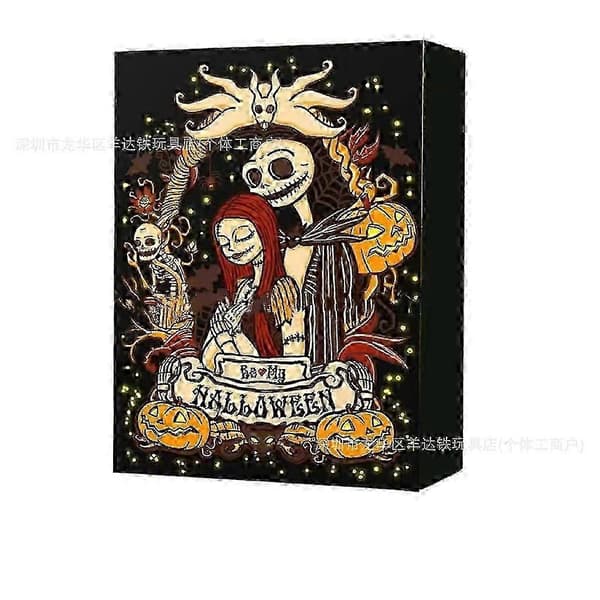 2025 Julekalender - Nye Halloween Doomsday Blind Box-ornamenter, Kreative Blind Box-leker E