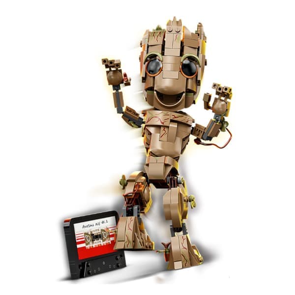 Hero Super I Am Groot Pieni Puu-ukko Galaxy Guardians Lelu 475 Palaa