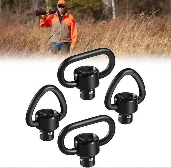 QD Sling Swivels Kraftig Quick Release Sæt (1.25\", 4-pak)