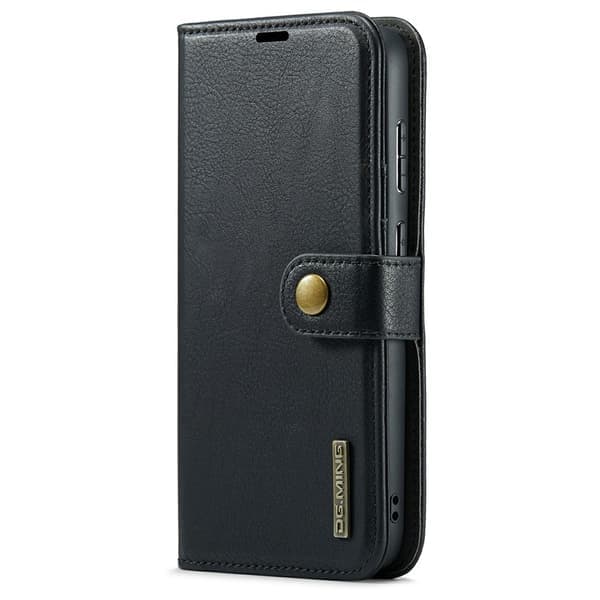 DG MING Samsung S25 FE 2-i-1 Magnet Plånboksfodral - Svart Svart