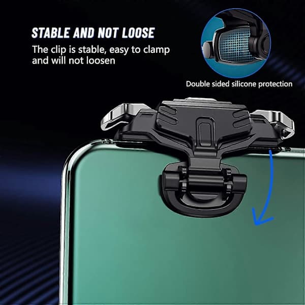 PUBG Mobile Game Triggers Controller, Sensitive Shooting Gamepad Triggers for Mobile FPS Games