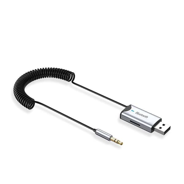 Bluetooth 5.3 -ajoneuvovastaanottimet Aux- ja USB-portilla
