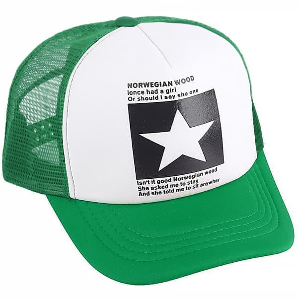 Pentagram Baseball Cap Voksen Unisex Hiphop Flat Cap H H