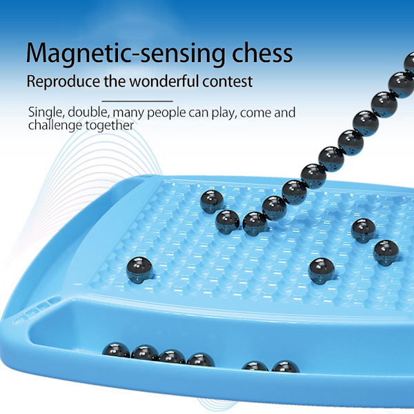 Magnetiskt schackspel för barn, magnetiskt brädspel, magnetiskt brädspel för vuxna, magnetiskt schackset
