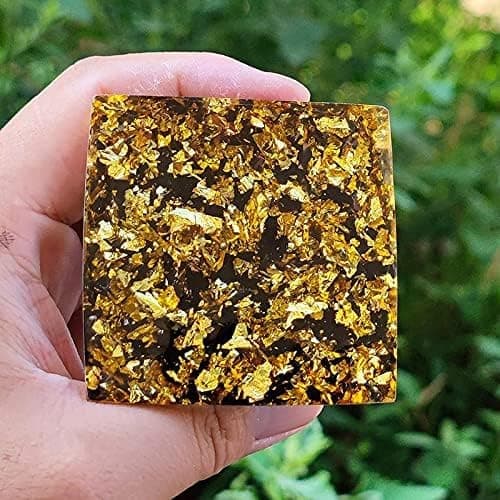 Positiv Energi Krystal Pyramide Krystalkugle og Obsidian Biludsmykning