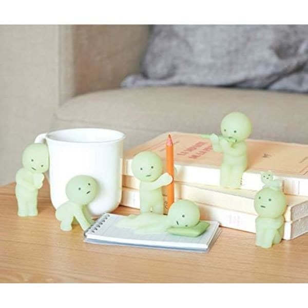 Ægte Smiski Corner Lysende Elver Serie Blind Box, Figur Gave, Tilfældig Stil, 1 stk Seng Seng Pray