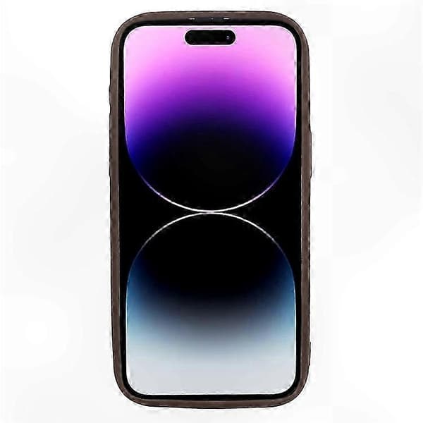 Anti-Rep TPU-telefonfodral för iPhone 14 Pro - Matt finish, Slim skyddsskal LightBrown