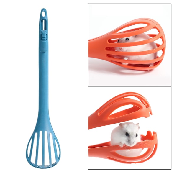 2 st Hamsterklämma Matningsverktyg Hamster Scooper Catcher Grabber B