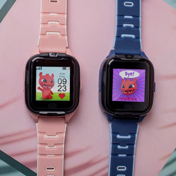 Maxlife smartwatch 4G MXKW-350 pink GPS WiFi