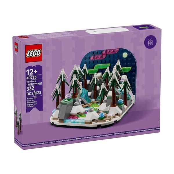 LEGO Iconic Revontulet Diorama Kampanjasetti 40785