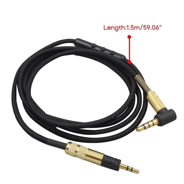 Universal 3,5 mm til 2,5 mm Jack Audio Kabel til Quiet Comfort QC25 QC35 Soundtrue