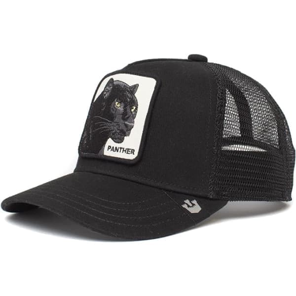 Barn Svart Panter Trucker Caps Bros. Panter A A