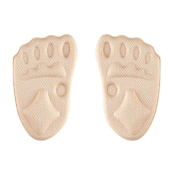 Naisten nukke Dyna kengille Post Half-Inner Sule Relief T Beige