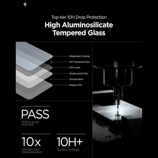Spigen Cured Glass.Tr  \"Ez Fit Pro \" Hd 2-pak til Samsung Galaxy S26 klar