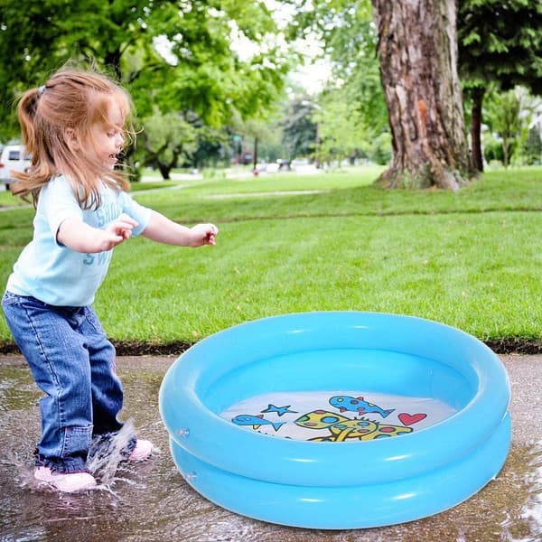 Uppblåsbar babypool inomhus utomhus mini familj rund pool för barn