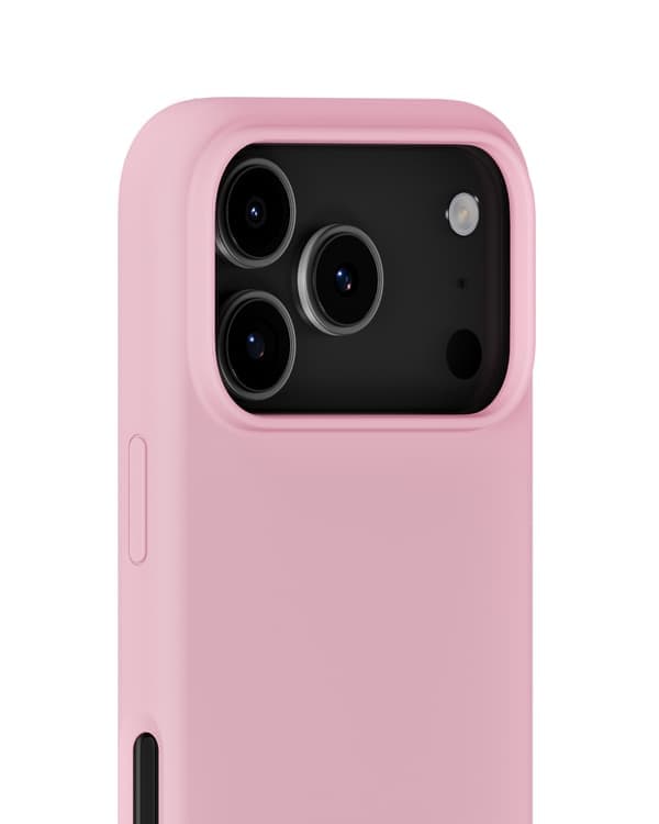 Holder iPhone 17 Pro Max Mobil Silikone Rosa