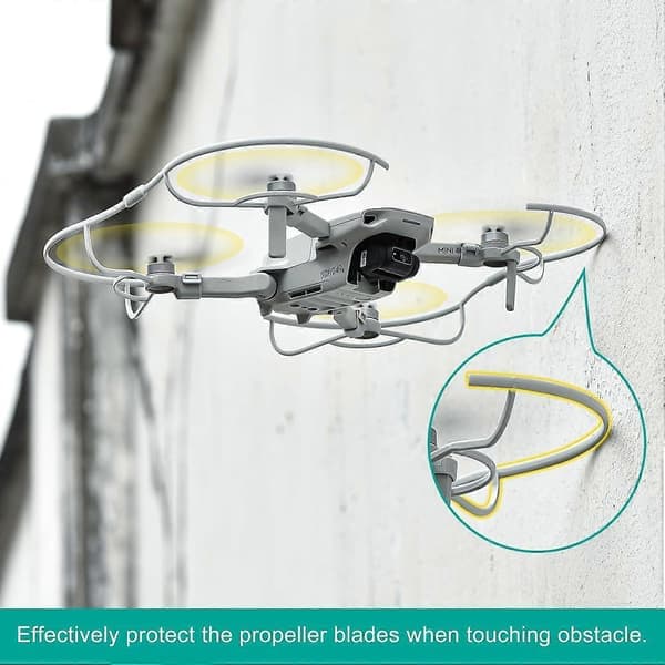 Mini 4K Propellerskydd för DJI Mini 4K Drönare, Kompatibel med 2 SE, 2, SE, Mavic Uppgraderad Version