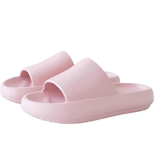 Fjerlette Recovery Hjemmesko Cloud Comfort Sandal til Kvinder (Gul, 40 - 41) PK Pink Pink