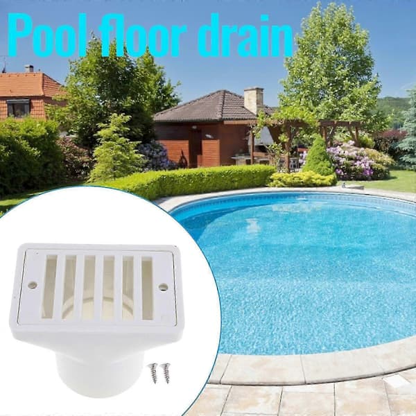 Universal Pool Avlopp Rund 1.5 tum Överströmningspip Ersättningsbeslag