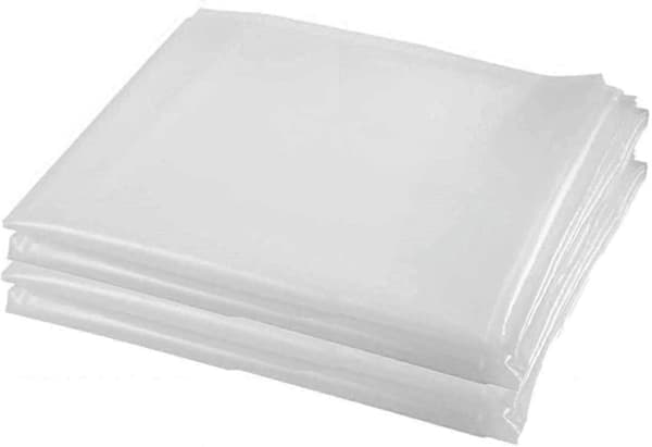 Kraftig polyetenplast, extra tjock klar trädgårdsväxthustäckning polyeten trädgårdsodlingsmembran för isolering & 4*10M
