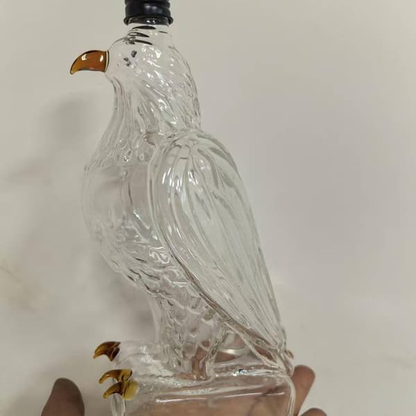 Ny Whiskey Eagle Glass Decanter, rolig whiskeyflaska för män, presentkaraff för hemmabar