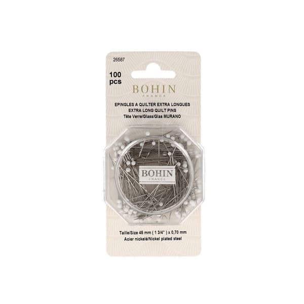 EPINDEL.HUVUD GLAS 45X0.70MM REPACKING 100ST 26587
