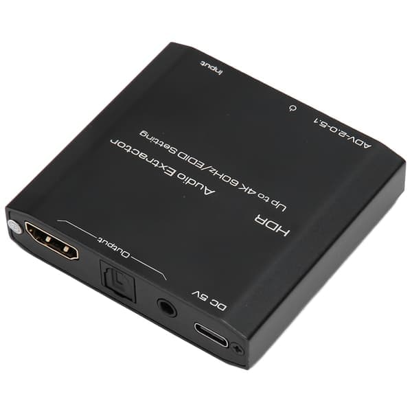 HDR HDMI Lydudtrækker 4K 60Hz EDID Konverter HDCP Digital DTS 5.1 PCM