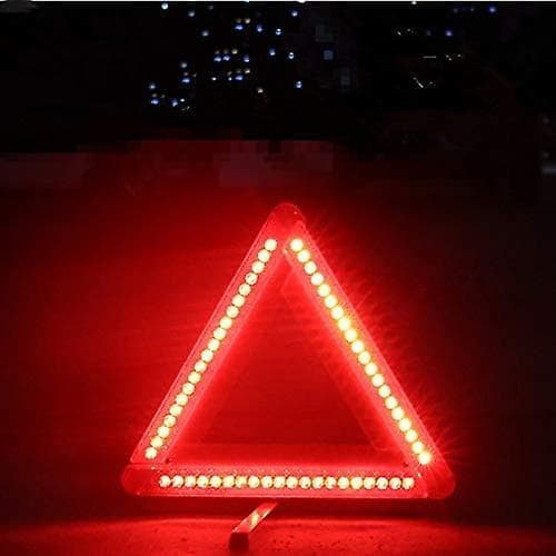 Vikbar LED Bil/vägkant Varningstriangel Reflekterande Nödtriangel Blinkande Reflektor