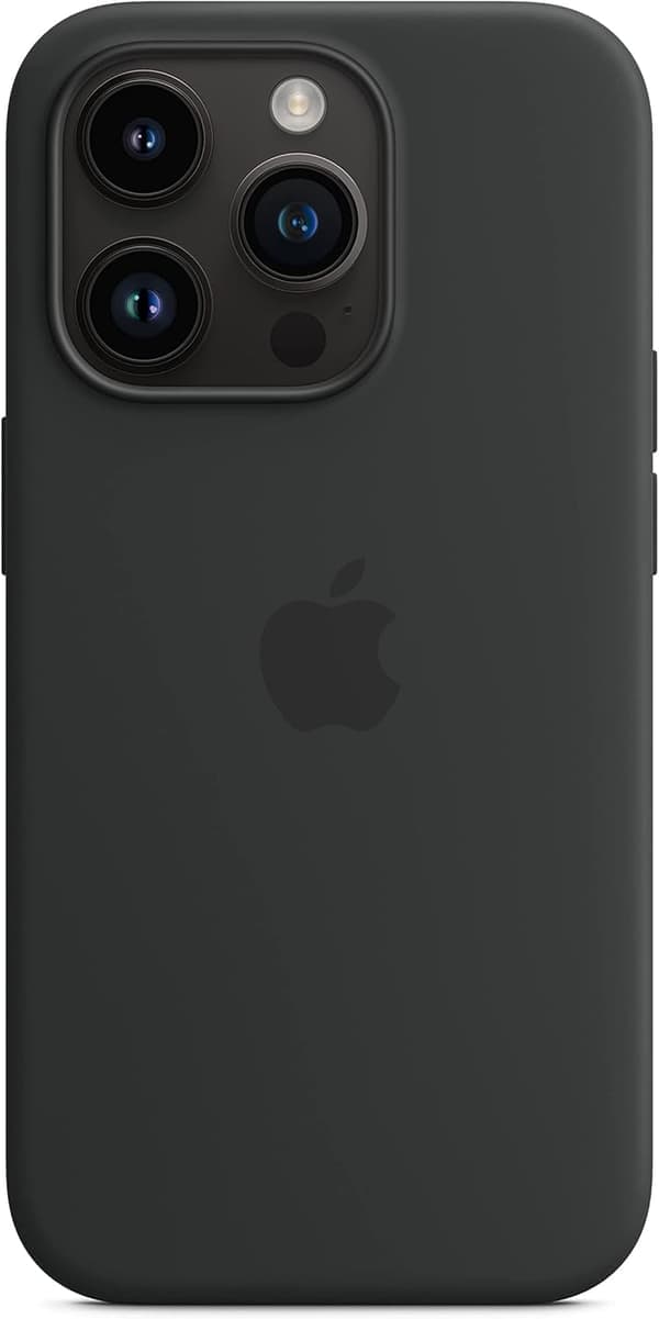 Apple - Keskiyön silikonikuori MagSafella iPhone 14 Prolle
