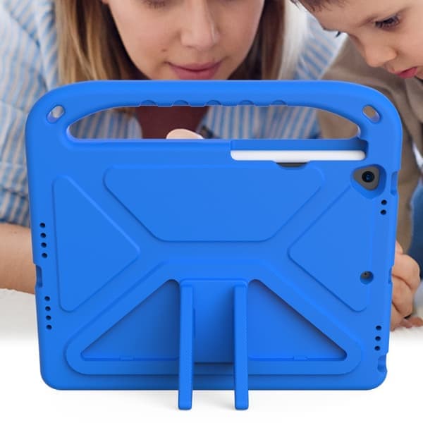 SKALO iPad 10.2 Barneskall med håndtak og stativ - Blå