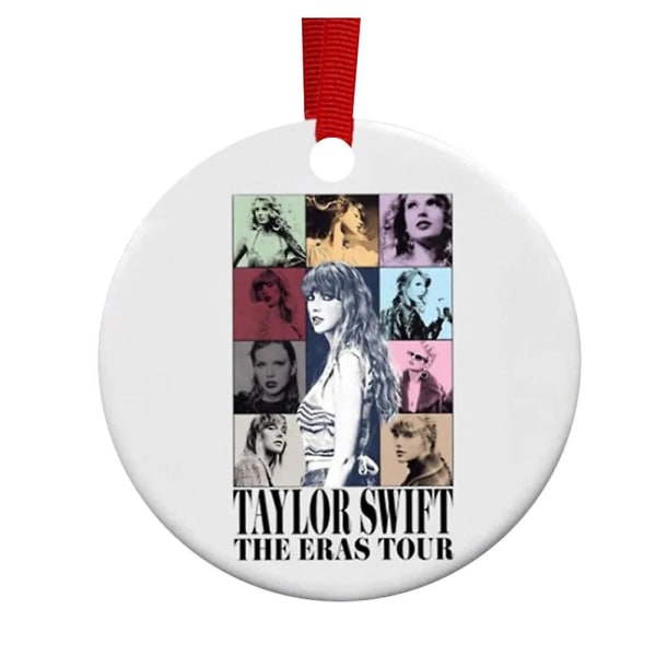 Taylor Swift The Eras Tour Julepynt Fan Gave Xmas Træ Hængende Ornament Hjem Decor style 5