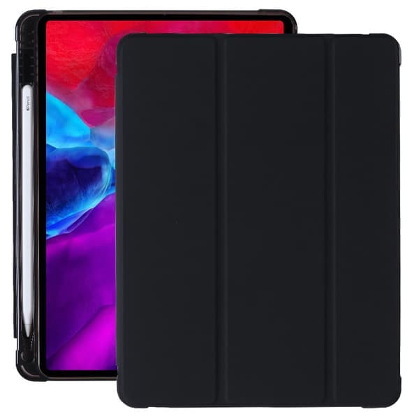 iPad-fodral för 9:e generationen 2021 / 8:e generationen 2020 / 7:e 2019 10,2 tum med pennhållare, ultratunt lättviktsskyddsfodral