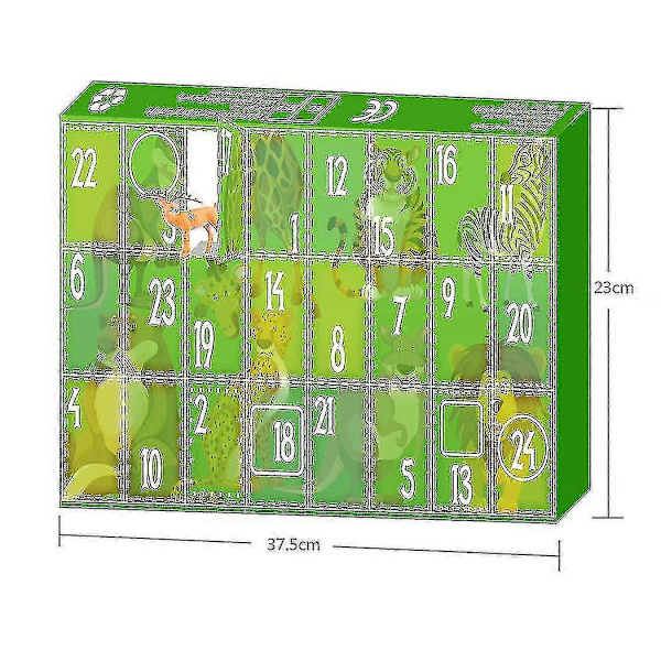 Julekalender Dyre Blind Box 2025 Julekalender Børnegave @bugu