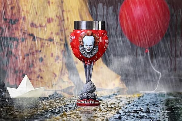 Nemesis Now Offisielt Lisensiert IT Kapittel 2 Time To Float Beger, Rød, 19,5 cm