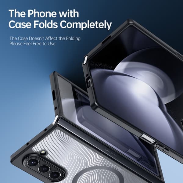 Dux Ducis Aimo Series MagSafe Skal Samsung Galaxy Z Fold 6 Sort