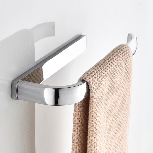 Moderne veggmontert toalettpapirholder, baderomstoalettpapirholder, messing, kromfinish (messing)
