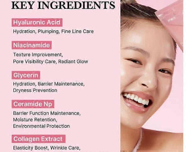 1 - 3X Medicube Collagen Night Wrapping Mask KOREAN Glass Skin Routine 3 stk