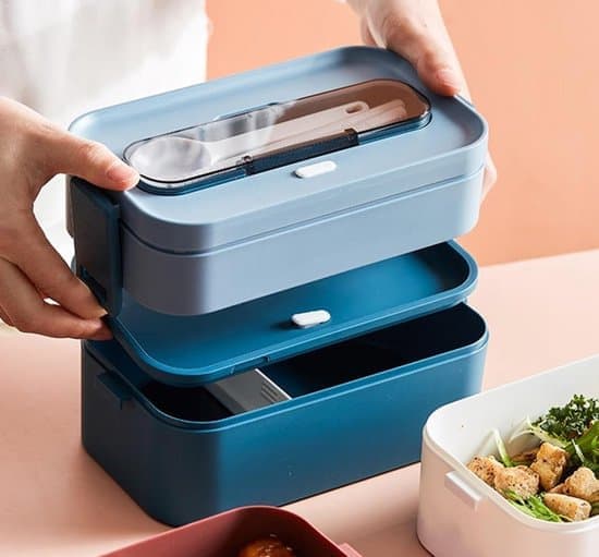 Matbokser - Bentobokser - Matboks med rom - To-lags og tre-roms - 1,7-liters isolert boks