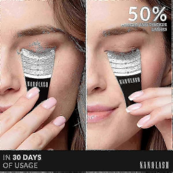 Nanolash Øjenvippe Conditioner 3 ml, Øjenvippevækst Booster Serum, Forbedrer Lange Tætte Vipper, Nærende Øjenvippebehandling til Kvinder 3pcs